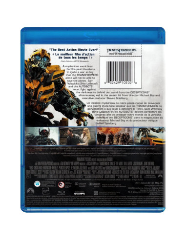 Transformers: Oscuridad de la Luna Blu-ray - Michael Bay