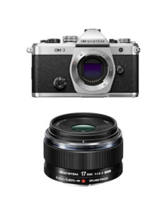 Cámara OM SYSTEM Olympus OM-3 + Lente 17mm F1.8 II