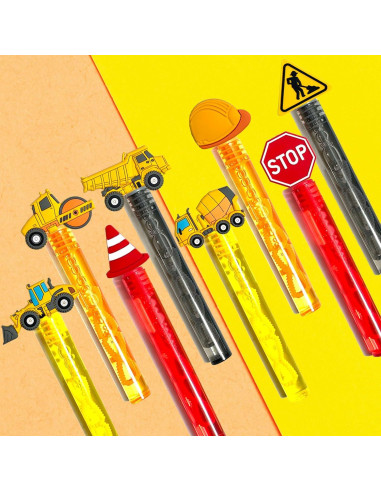 Varitas de Burbujas de Construcción QZCPGP - 24 Piezas