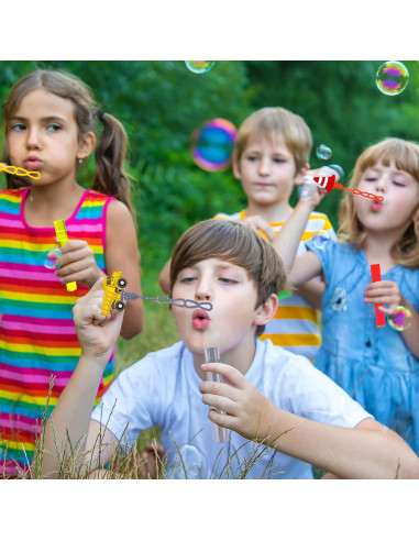 Varitas de Burbujas de Construcción QZCPGP - 24 Piezas