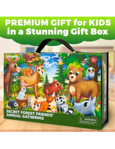 Puzzle de Suelo Gigante Quokka 0.61x0.91m 48 Piezas Educativo 2