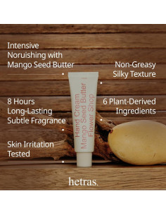Crema de Manos Hidratante HETRAS 48g - Aroma Floristería 2