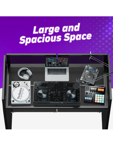 Cabina DJ Plegable YooKoo YK-DJB con Cortinas y Soporte