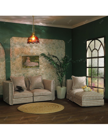 Lámpara Miniatura Clásica iLAND 1/12 Rejilla de Mosaico