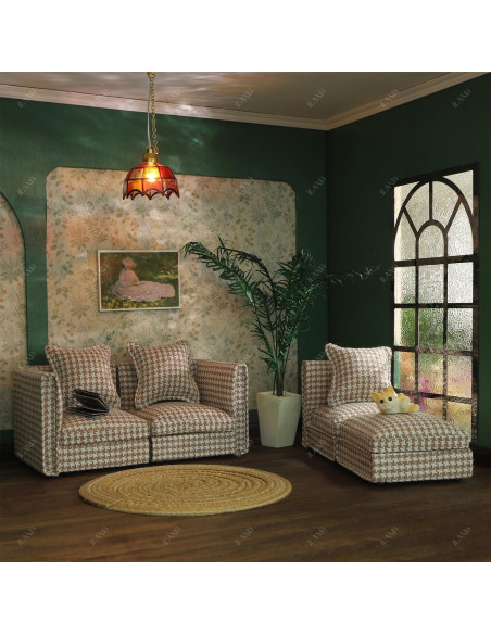 Lámpara Miniatura Clásica iLAND 1/12 Rejilla de Mosaico