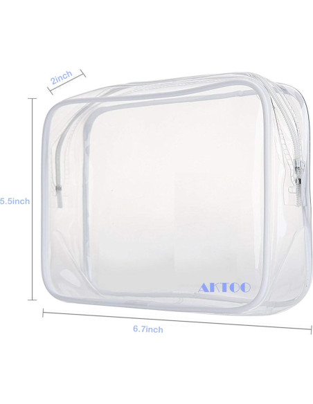 Botellas de Viaje Silicona 3oz AKTOO 4 Piezas A Prueba de Fugas