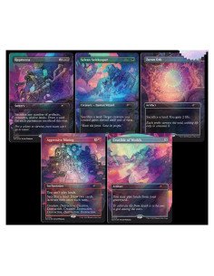 MTG Secret Lair Auroras Alienígenas Foil Galáctica
