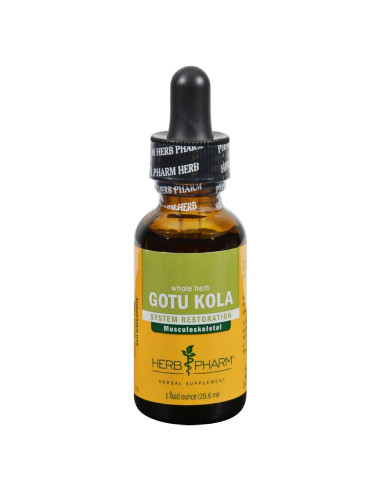 Extracto Líquido de Gotu Kola Orgánico Herb Pharm 30 ml