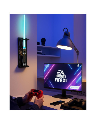 Soporte de Pared para Sable de Madera MyKEEPOW - Patrón 01