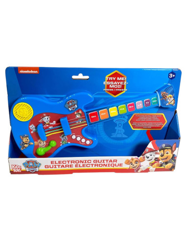 Guitarra Electrónica Paw Patrol - Juguete Musical Educativo 3+