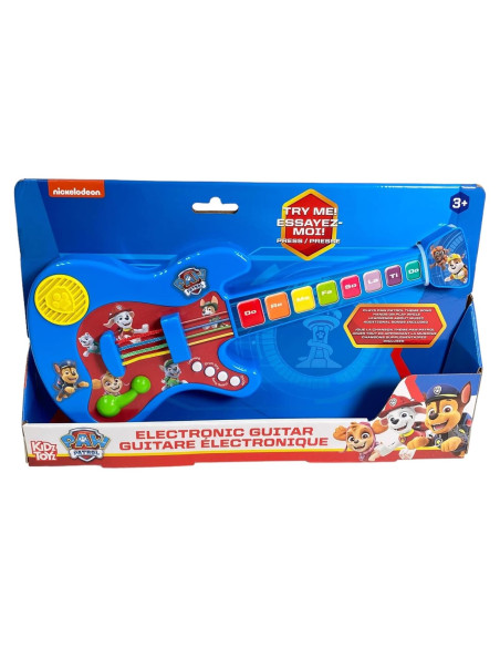 Guitarra Electrónica Paw Patrol - Juguete Musical Educativo 3+