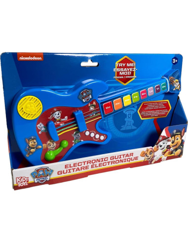 Guitarra Electrónica Paw Patrol - Juguete Musical Educativo 3+