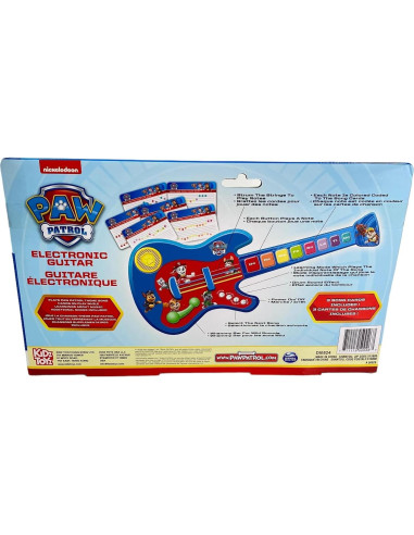 Guitarra Electrónica Paw Patrol - Juguete Musical Educativo 3+