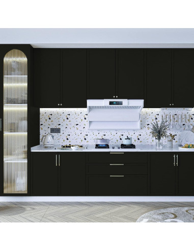 Papel Contacto Autoadhesivo Yancorp Negro Mate 40.6x199.4cm