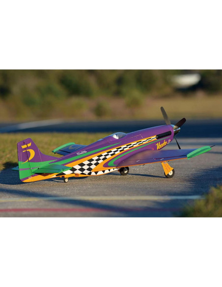 Avión RC FMS P-51 VD Mustang 1100mm PNP Sin Radio