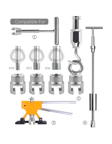 Kit Extractor de Abolladuras Hyamass M10 - Herramienta PDR