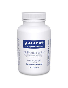 Suplemento DL-Fenilalanina Pure Encapsulations 90 Cápsulas