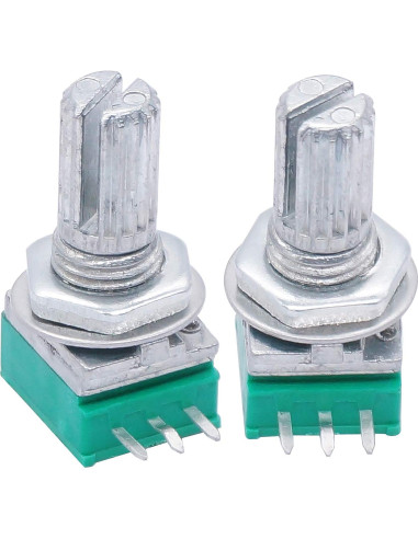 Potenciómetros Rotativos Lineales 10K Ohm TWTADE 10 Pcs