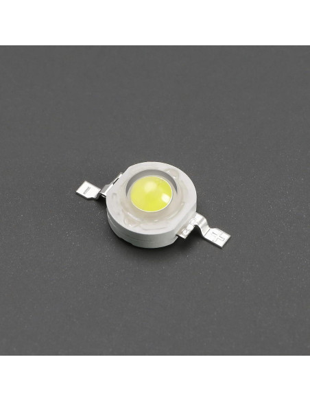 100 Chips LED de Alta Potencia eMagTech 1W Blanco 6500K