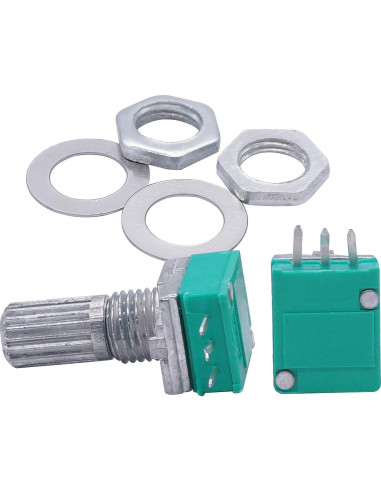 Potenciómetros Rotativos Lineales 10K Ohm TWTADE 10 Pcs