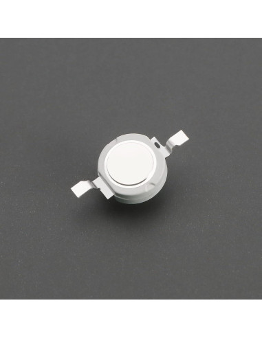 100 Chips LED de Alta Potencia eMagTech 1W Blanco 6500K