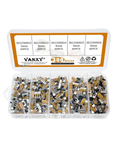 Kits de Interruptores Deslizantes Verticales Mini VANXY 300Pcs