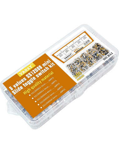 Kits de Interruptores Deslizantes Verticales Mini VANXY 300Pcs