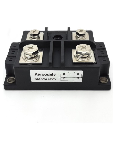 Rectificador de Puente Aigoodele MDQ400A 400A 1600V 4 Terminales