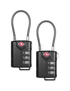 Candados TSA Cogguepe 2 PCS Combinación para Equipaje 2
