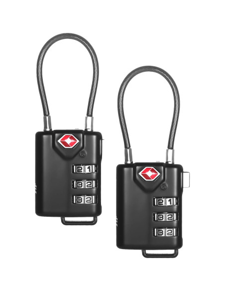 Candados TSA Cogguepe 2 PCS Combinación para Equipaje