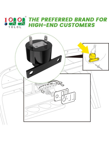 Zumbador de Reversa 10L0L para Carro de Golf EZGO 1996-2008