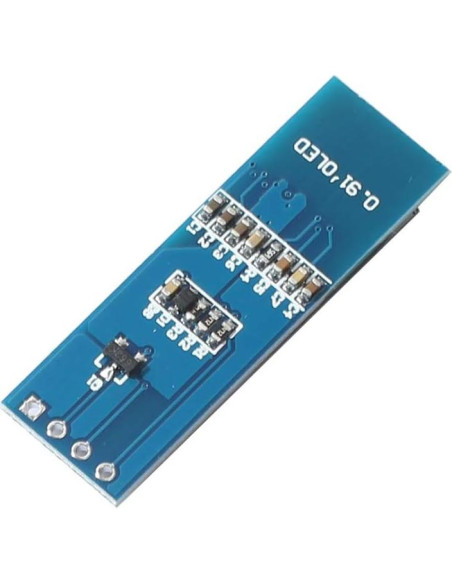 Pantalla OLED 0.91" 128x32 I2C SSD1306 Bajo Consumo