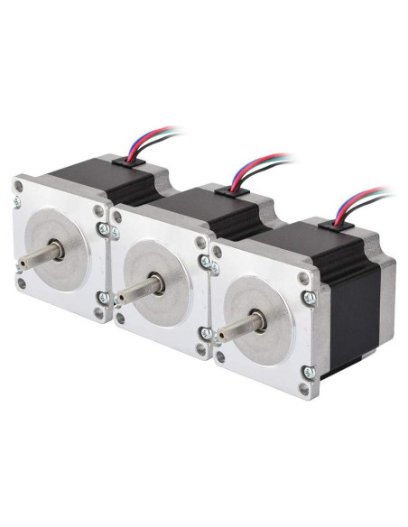 Motor Paso a Paso Nema 23 STEPPERONLINE 3PCS 1.24Nm 2.8A