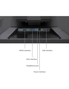 Monitor LCD Táctil 17" ZHLINUO para Sistema POS - Alta Definición 2