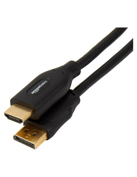 Cable DisplayPort a HDMI Amazon Basics 4K 0.91m Unidireccional