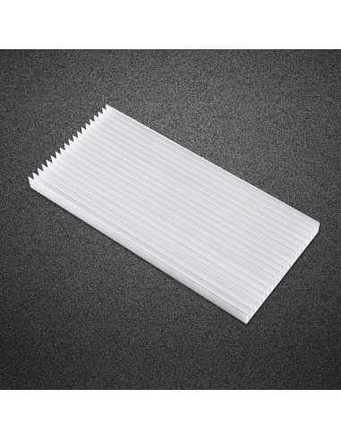 Disipador de Calor de Aluminio Walfront 300x140x20mm 19 Aletas