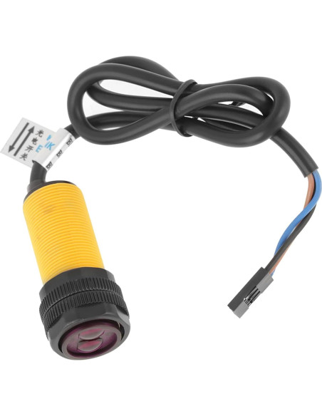 Sensor Infrarrojo POCREATION E18-D80NK, Detección Ajustable