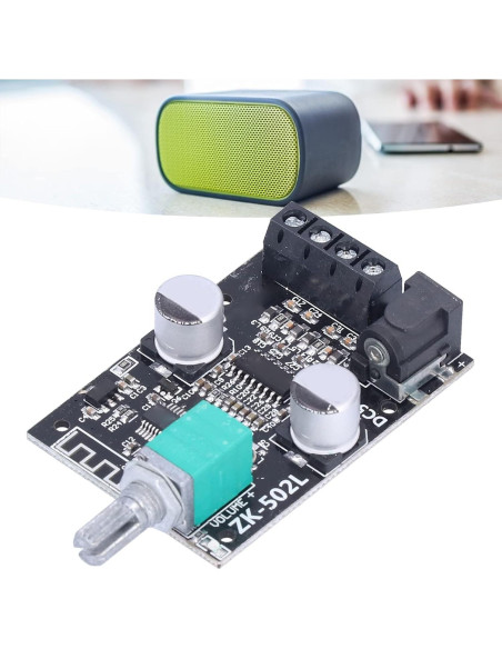 Placa Amplificadora de Potencia Bluetooth 5.0 ZK-502L 20W-50W