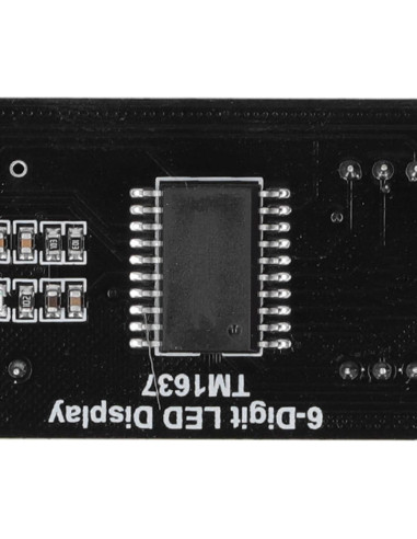 Módulo de Pantalla Digital Kadimendium 6 Dígitos 7 Segmentos LED Amarillo