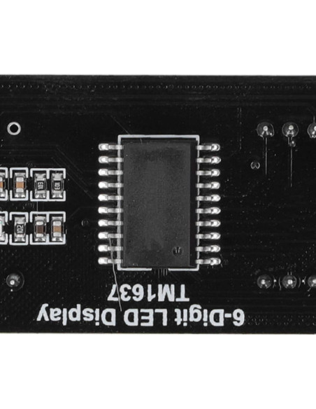 Módulo de Pantalla Digital Kadimendium 6 Dígitos 7 Segmentos LED Amarillo