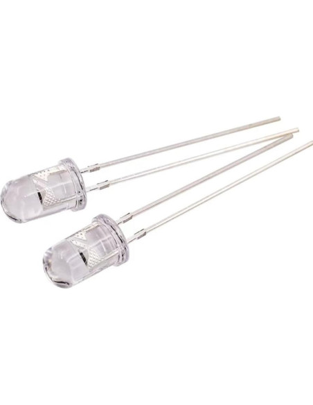 100 Piezas Diodo LED Infrarrojo 940nm 5mm Vrabocry