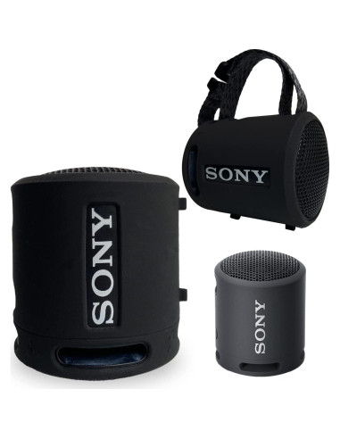 Funda de Silicona y Estuche Duro para Altavoz Sony SRS-XB13/XB100