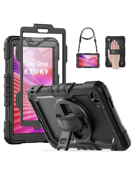Funda HXCASEAC para Lenovo Tab One 8.7" 2025 - Negro
