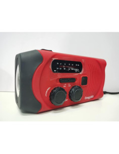 Radio Meteorológica de Emergencia BGUS con Cargador USB 4000mAh 2