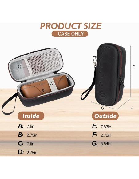 Funda Dura para Gafas Inteligentes Ray-Ban Meta - Negro