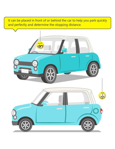 BBTO Pelotas de Estacionamiento para Garaje - 6.3 cm - 2 Piezas