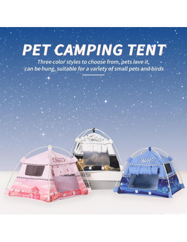 Casa de Camping para Hámster ITANDME Rosa 23x23 cm