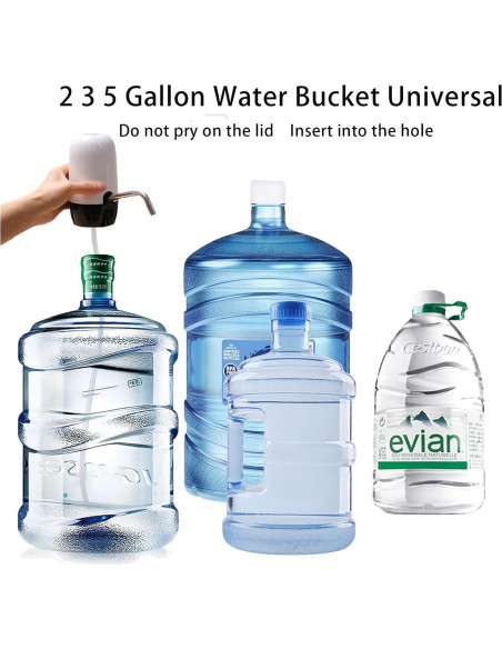 Dispensador de Agua Eléctrico Golden Andes 5 Galones Batería