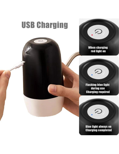 Dispensador de Agua Eléctrico Golden Andes 5 Galones Batería