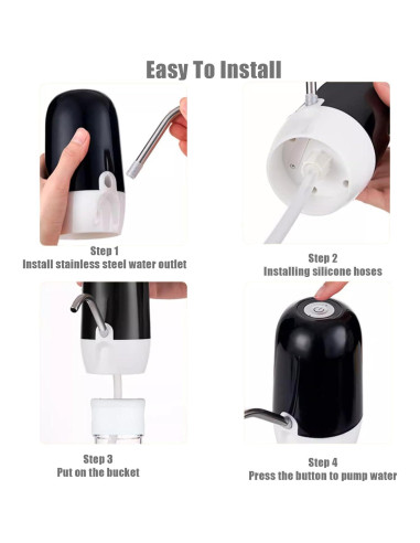 Dispensador de Agua Eléctrico Golden Andes 5 Galones Batería